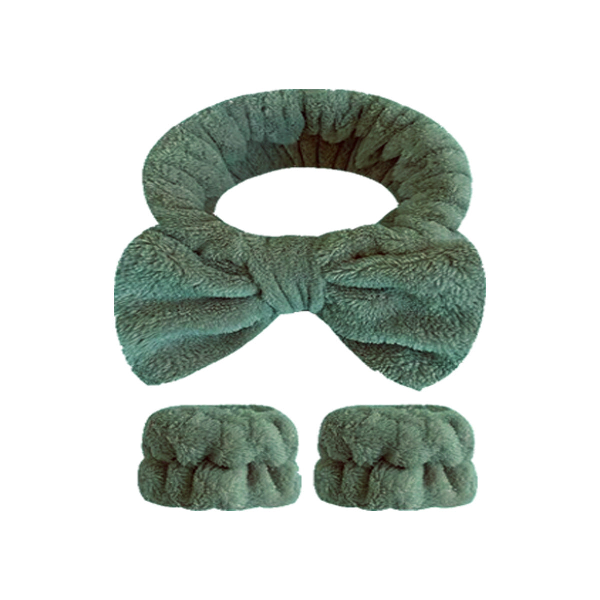 Flannel Headband Set