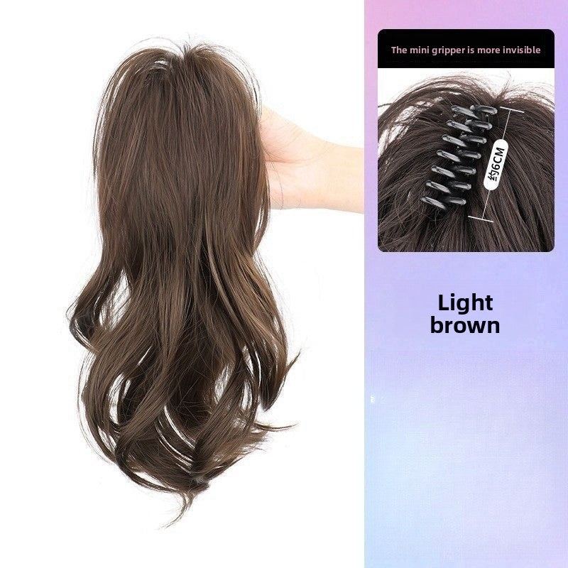 Waterfall Half Tie Clip On Ponytail Wig