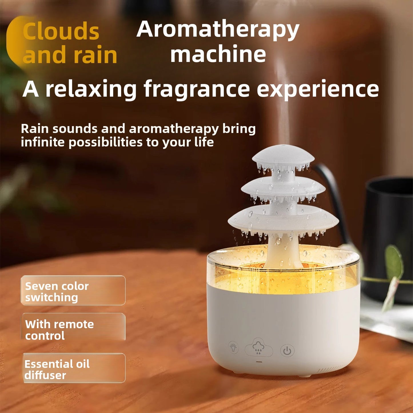 Simulated Flame Diffuser Machine