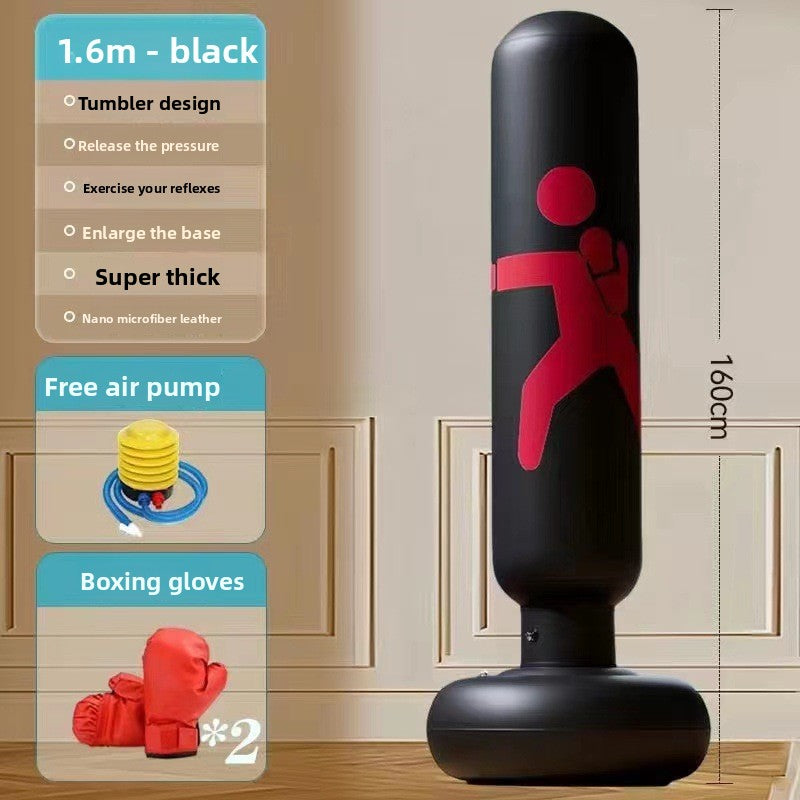 Inflatable Punching Bag for Kids Fitness Training