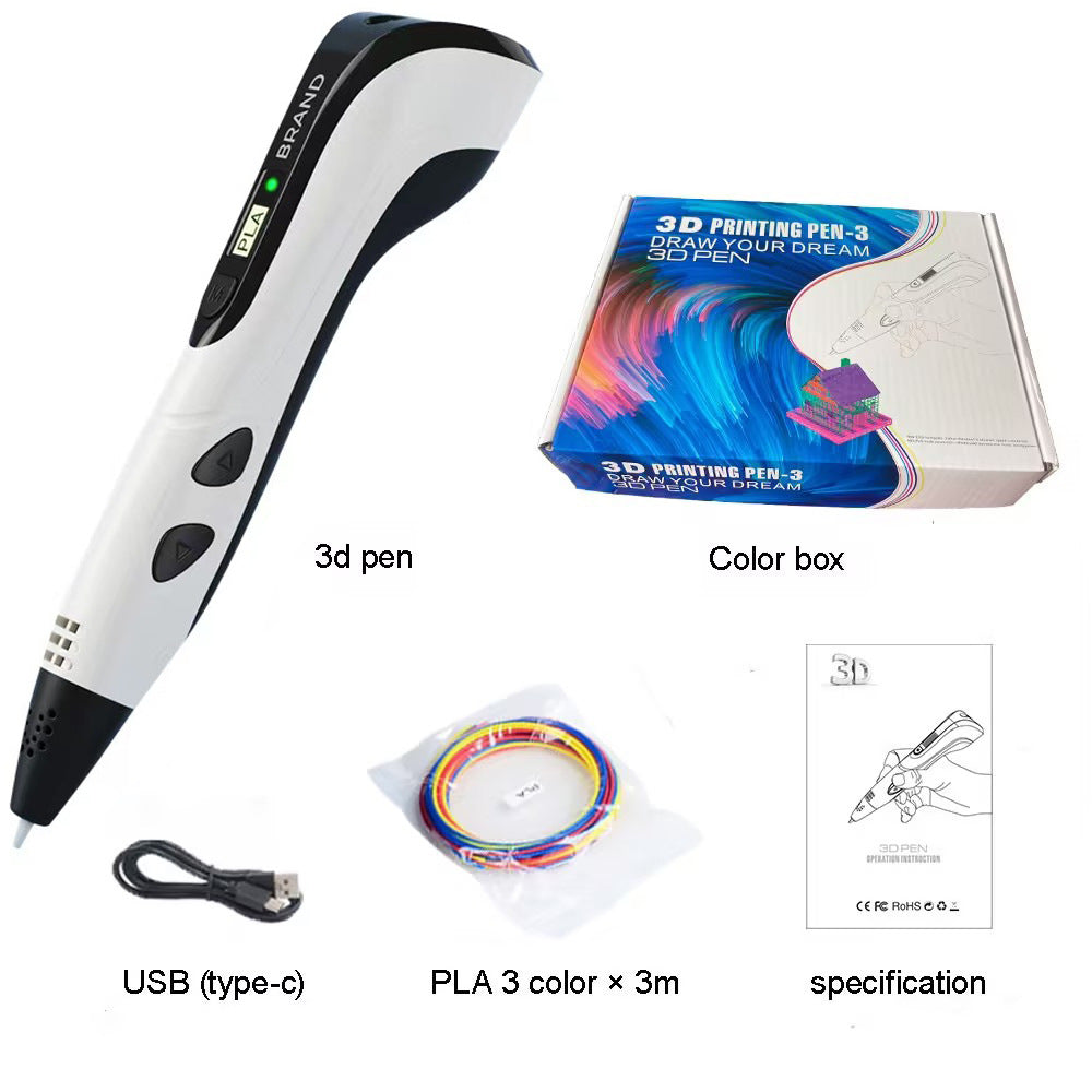 High Temperature 3D Printing Pen