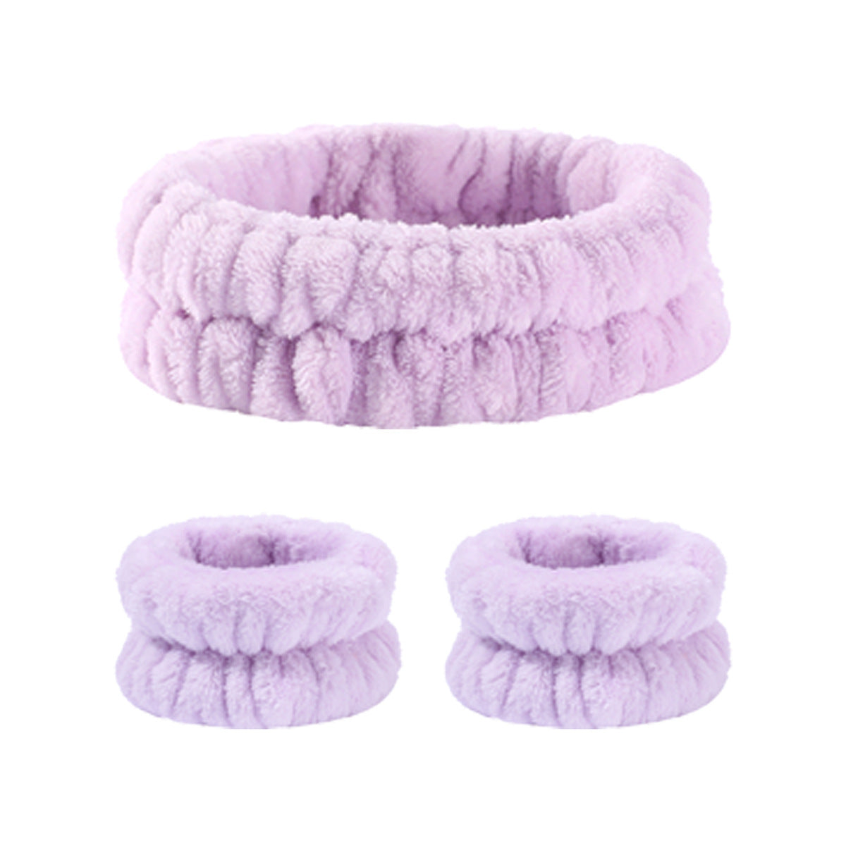 Flannel Headband Set