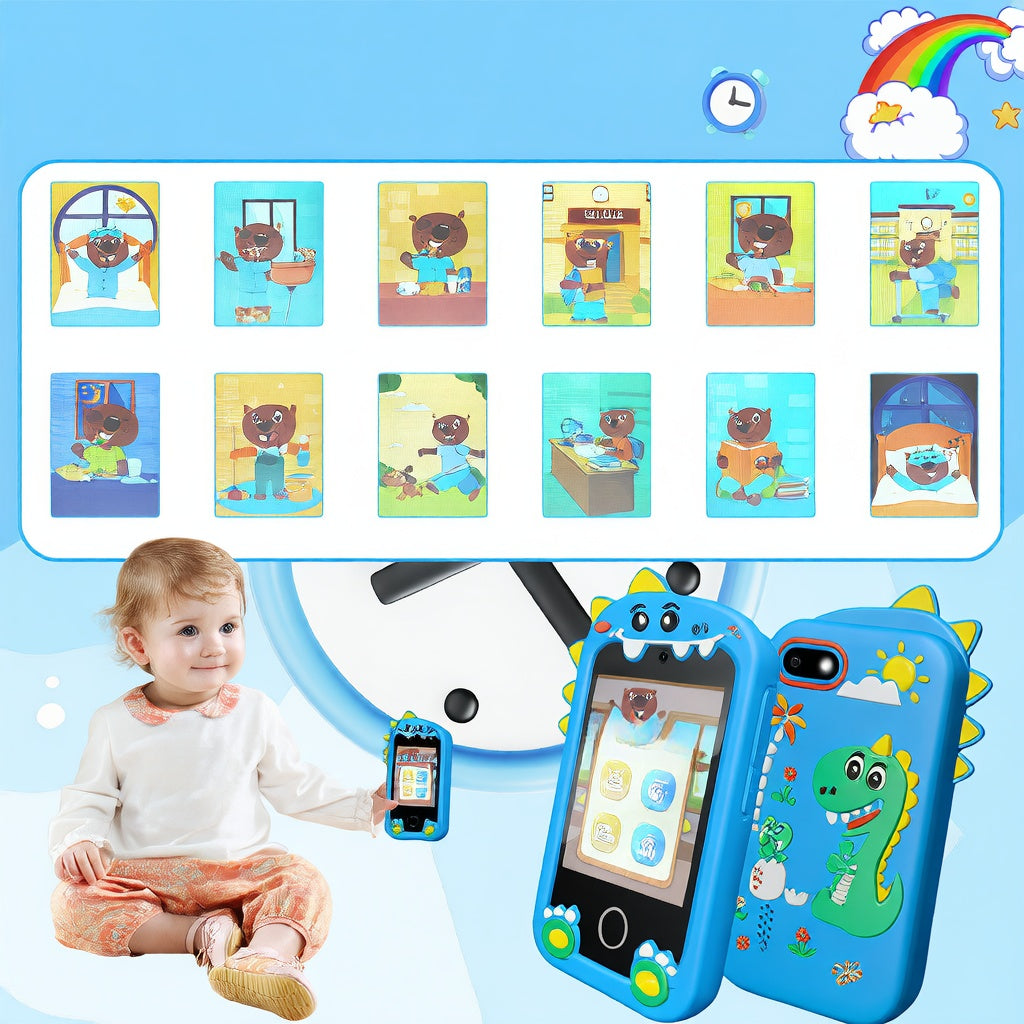 Kids Educational Touch Screen Camera Toy with Games and Video Playback