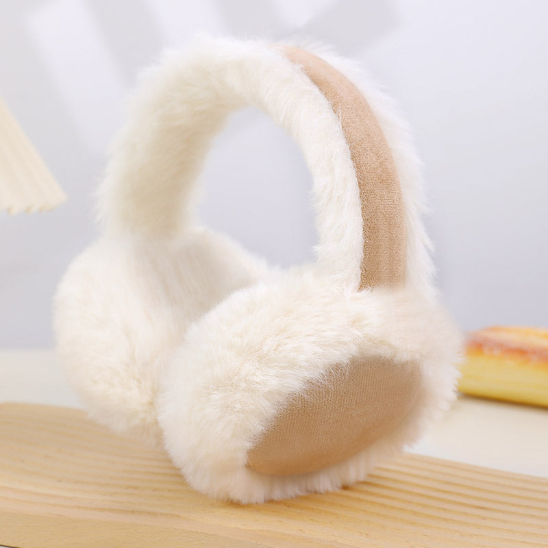 Foldable Plush Winter Earmuffs for Warmth