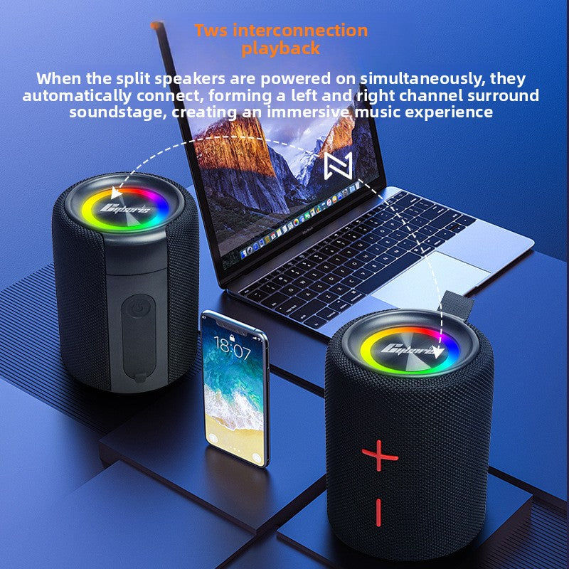 2-in-1 Split Bluetooth Speaker