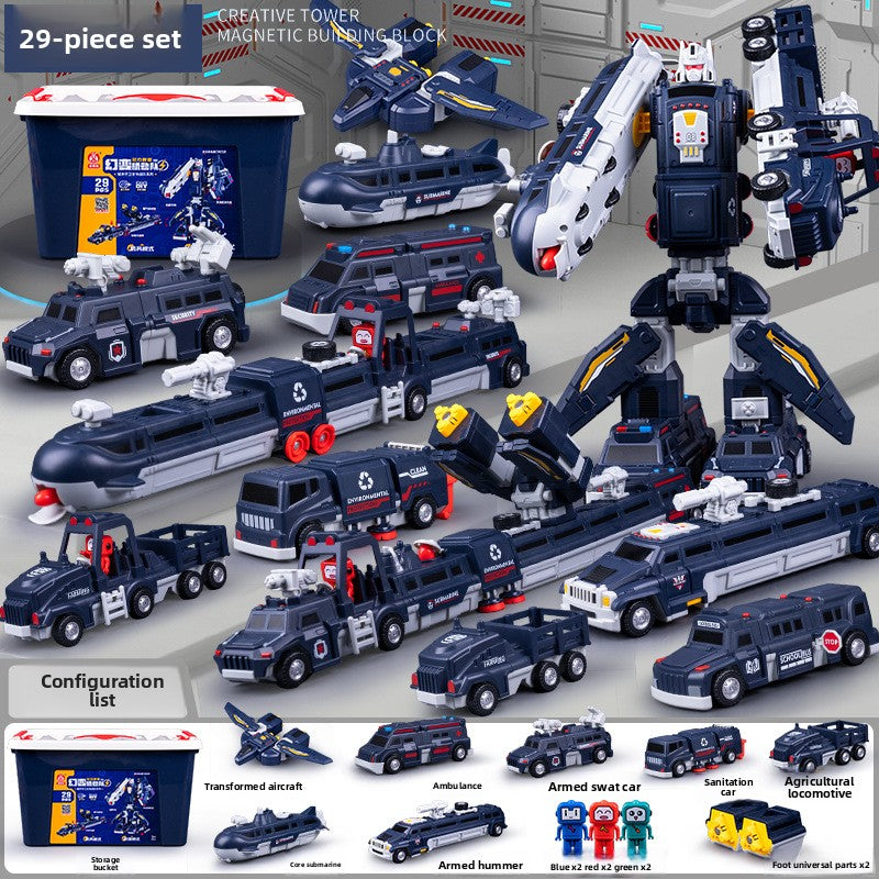 Magnetic Building Blocks Educational Toy for Kids