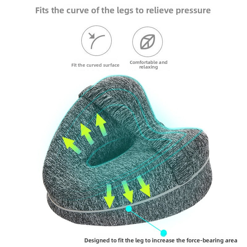 Heart-Shaped Memory Foam Leg Pillow for Pregnant Women