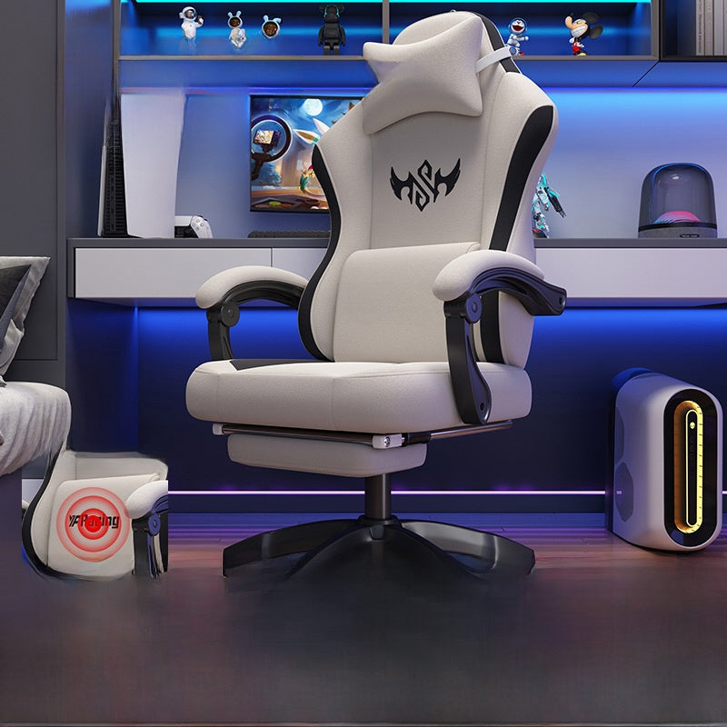 Ergonomic Swivel Gaming Chair with Adjustable Features