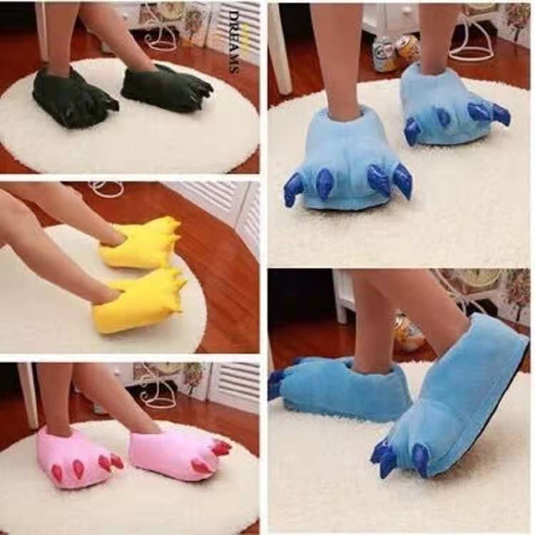 Cartoon Animal Cotton Slippers