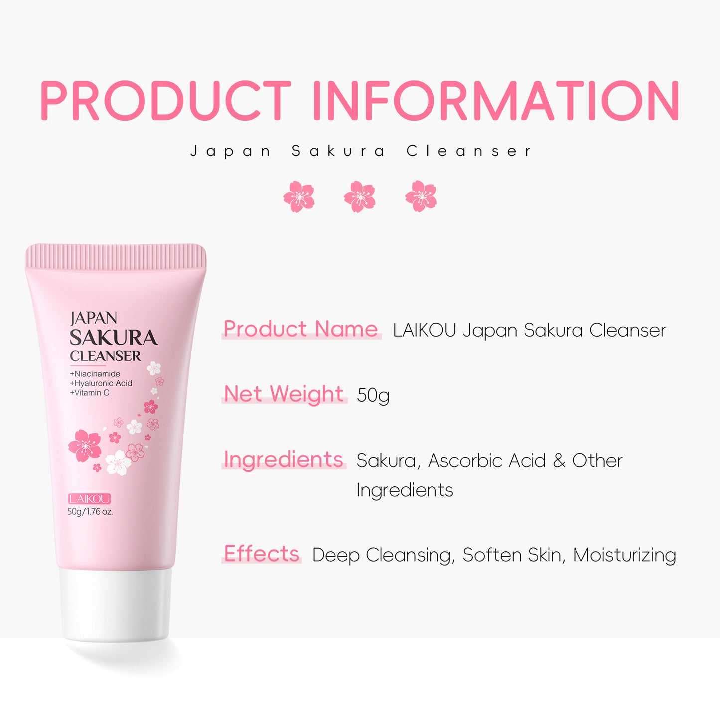 Sakura Hydrating Facial Cleanser