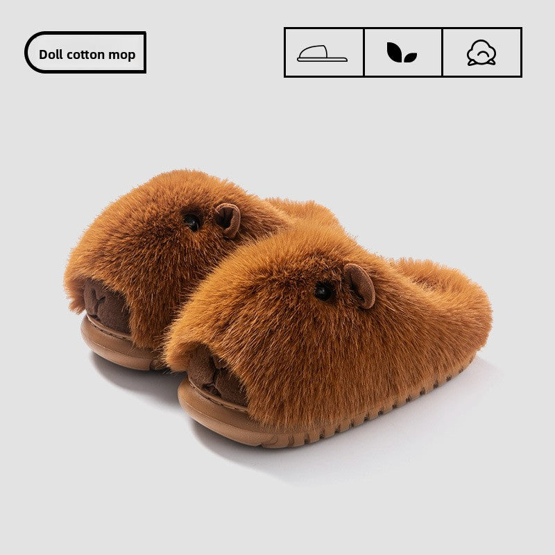 Plush Home Slippers for Women