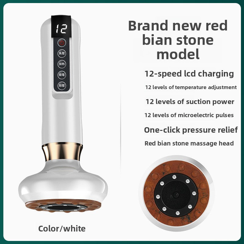 Electric Gua Sha Device with Heating & Cupping Functions