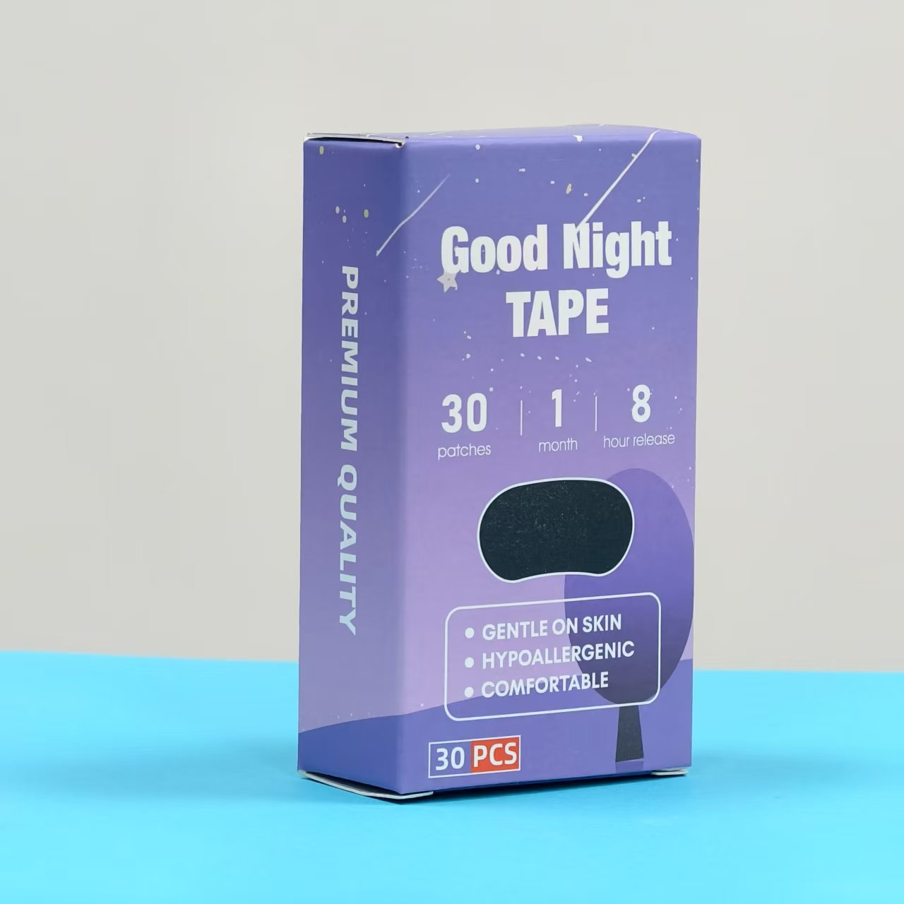Lip Shaped Sleep Tape for Mouth Closure