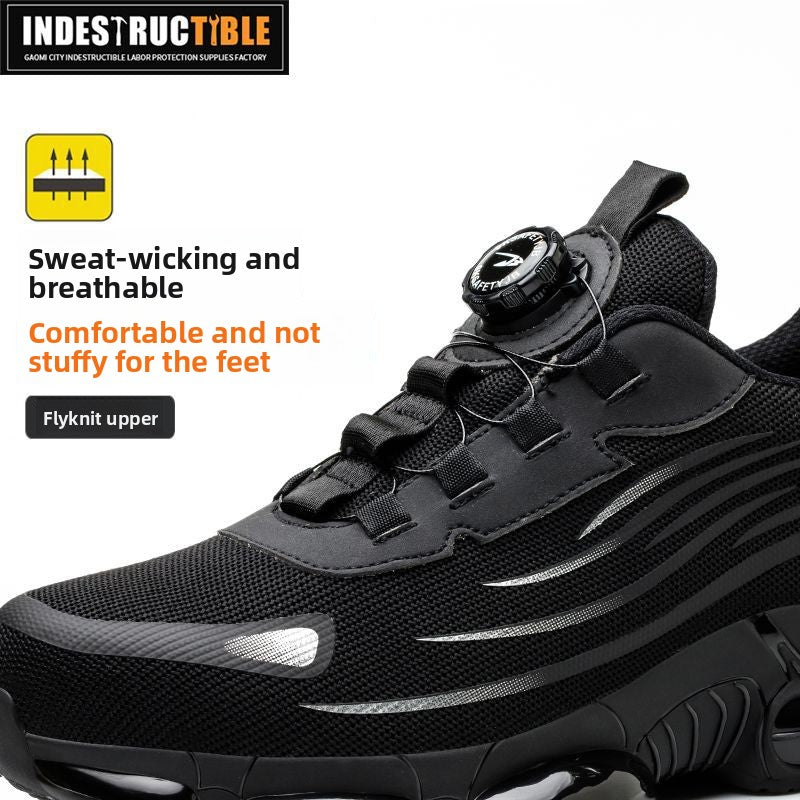 Anti-Smash Anti-Stab Safety Work Shoes with Kevlar Soles