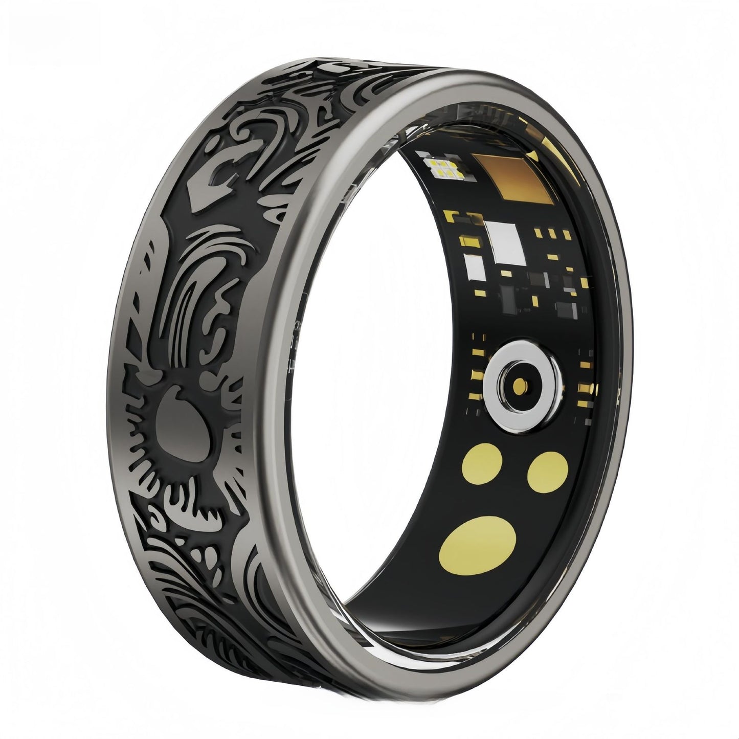 Smart Ring W9 Unisex Health Fitness Tracker Heart Rate Blood Oxygen Sleep Monitor