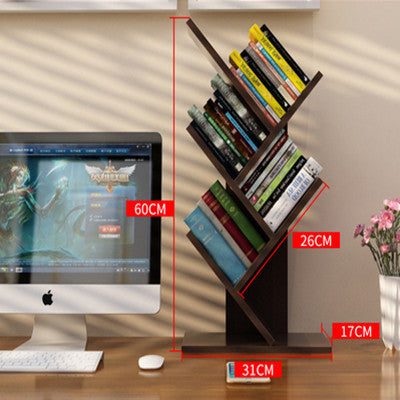 Tree-shaped Wall-Mounted Bookshelf