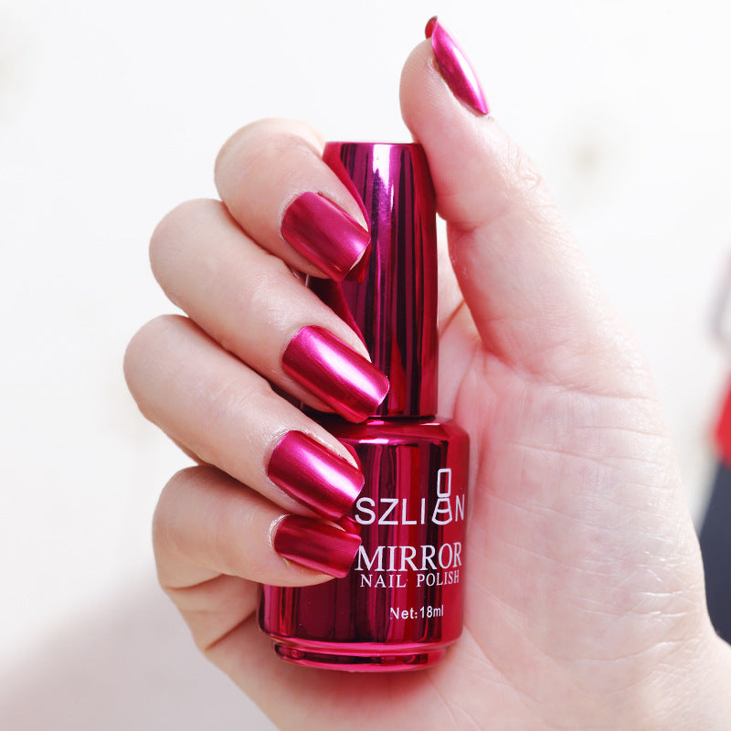 Metallic Mirror Nail Polish - Long Lasting