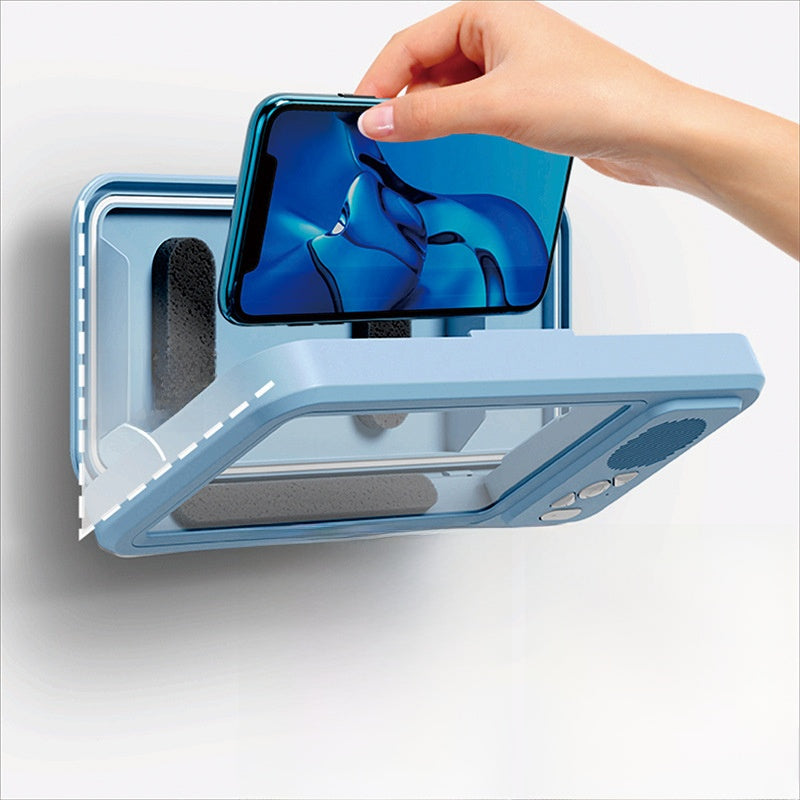 Waterproof Bluetooth Speaker with Phone Holder