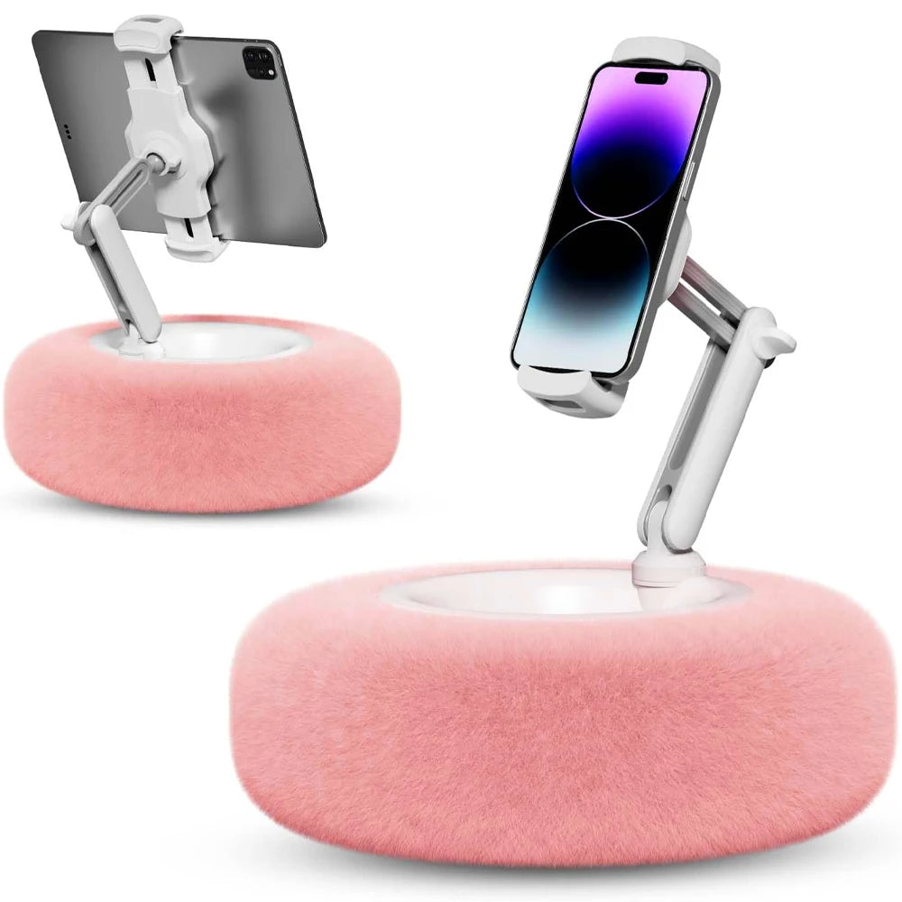 PLUSH PILLOW PHONE HOLDER