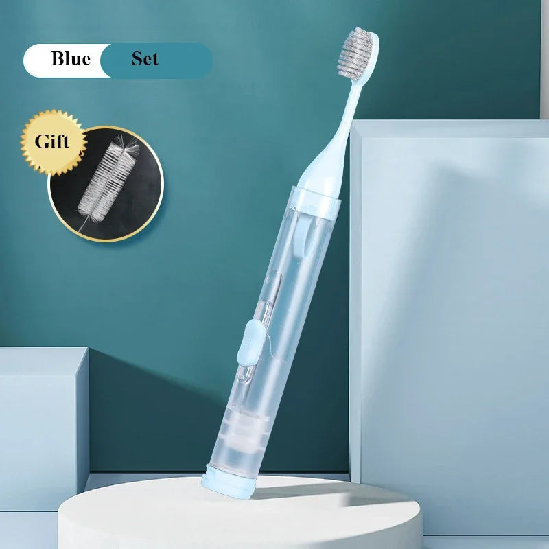 PORTABLE 3 IN 1 TOOTHBRUSH