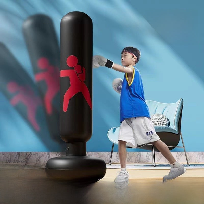 Inflatable Punching Bag for Kids Fitness Training