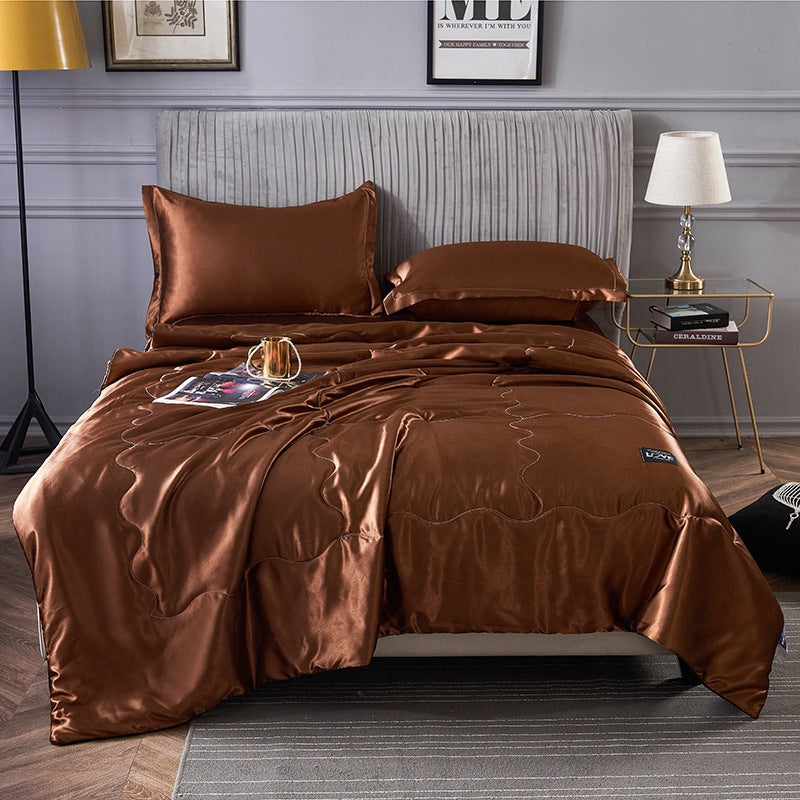 Ice Silk Summer Cool Quilt - Lightweight & Breathable