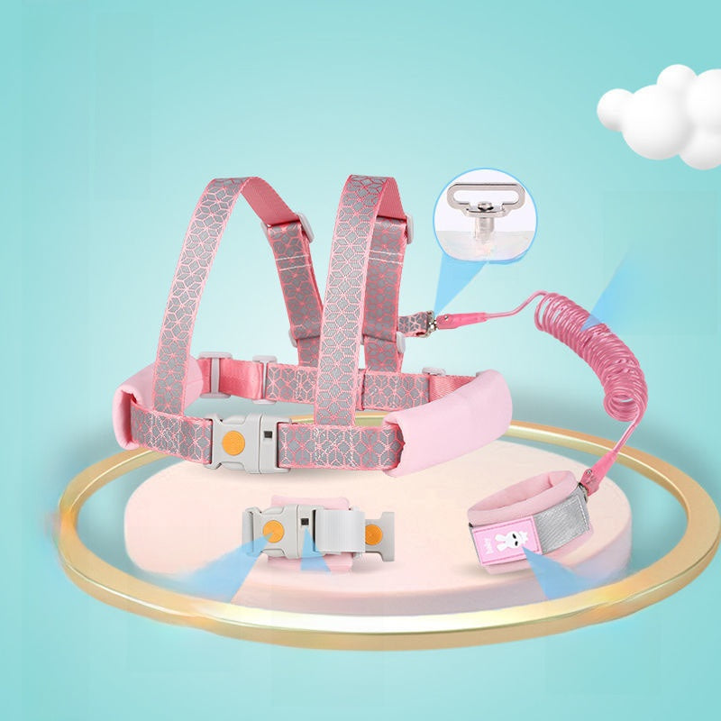 Children's Anti-Lost Safety Bracelet with Traction Rope