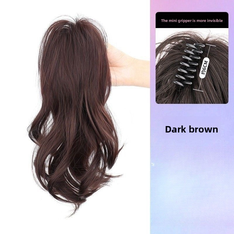 Waterfall Half Tie Clip On Ponytail Wig