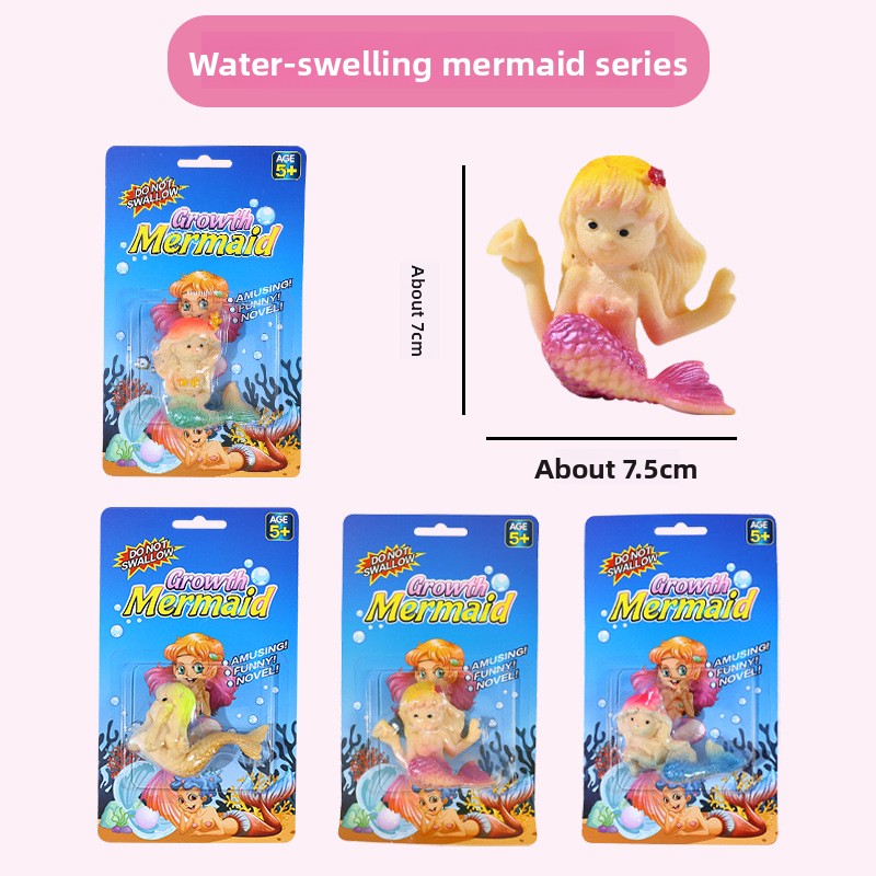 Water-Activated Expanding Dinosaur and Marine Animal Toys