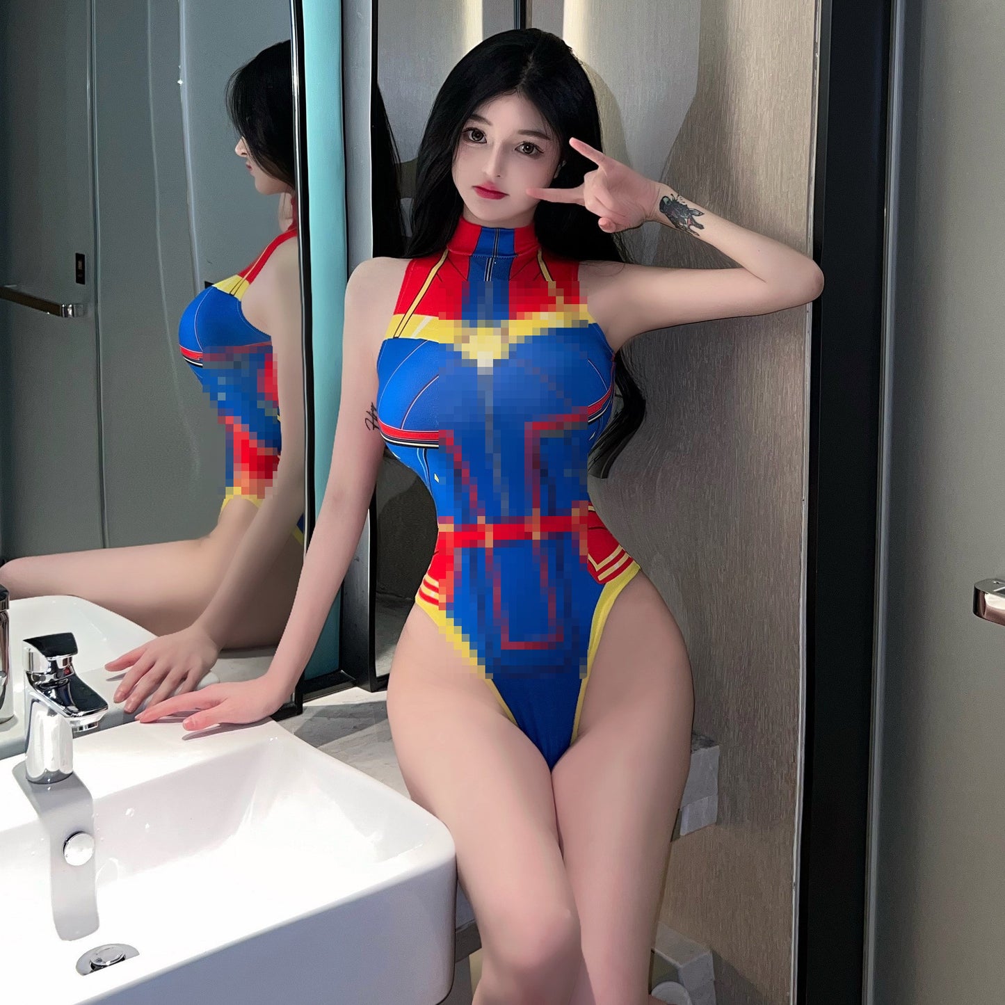 Anime-themed One-piece Lingerie