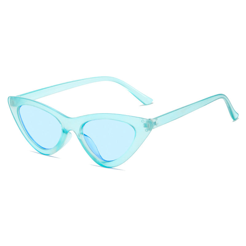 Fashion Cat-Eye Triangle Sunglasses with UV Protection