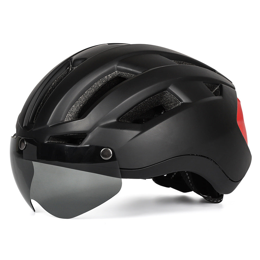 Magnetic Lens Bike Helmet for Outdoor Cycling