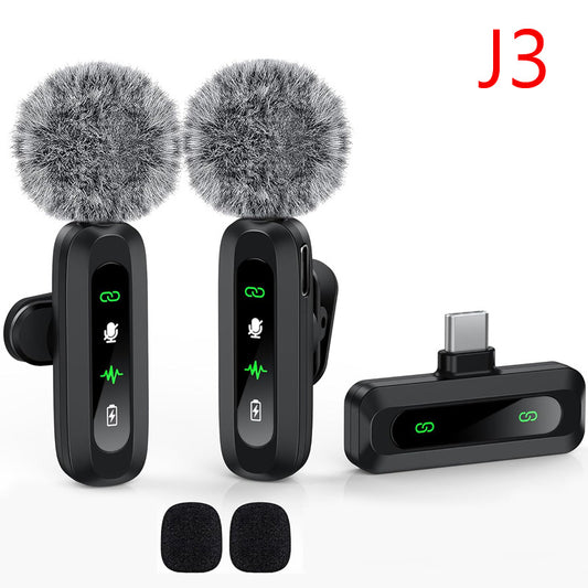 Mini Wireless Clip-on Microphone for Phone Recording