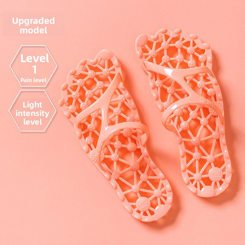 Foot Acupoint Massage Slippers for Bathroom
