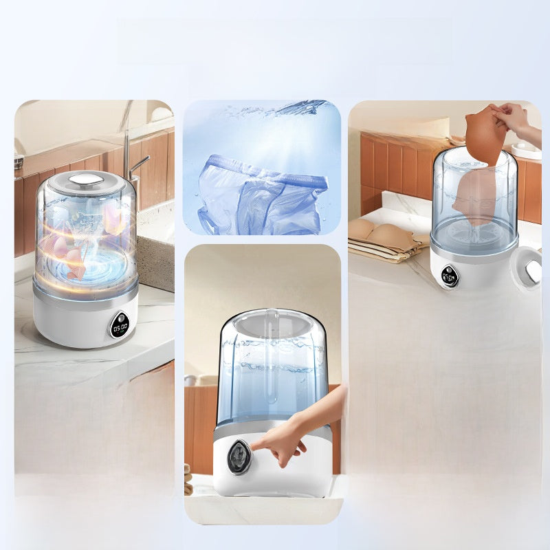 Mini Portable Washing Machine for Socks and Underwear