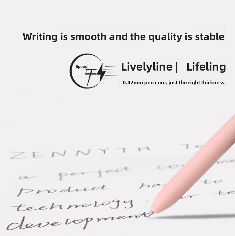 Morandi Vintage Press Gel Pen 0.5mm Low Center of Gravity