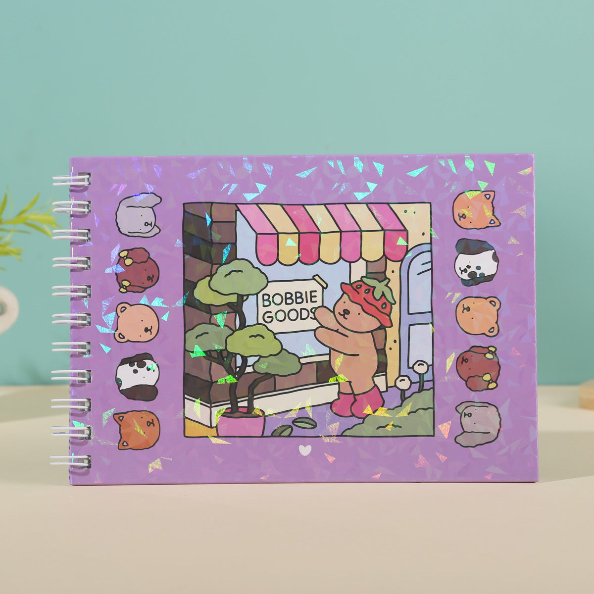 Laser Mark Book, Cartoon Pattern & Coil Drawing Book