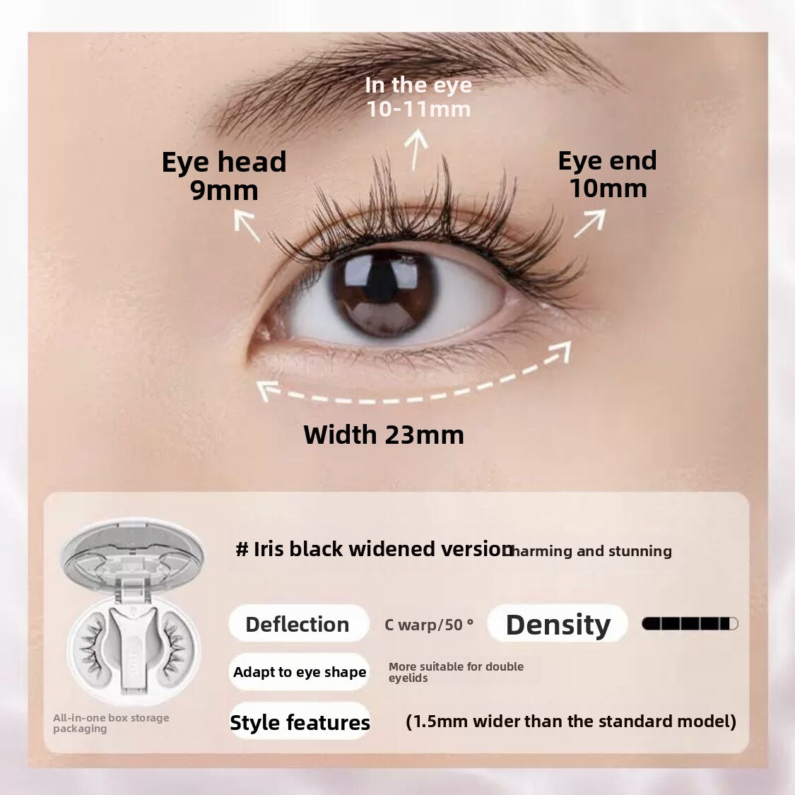 Magnetic Eyelashes for a Natural Look