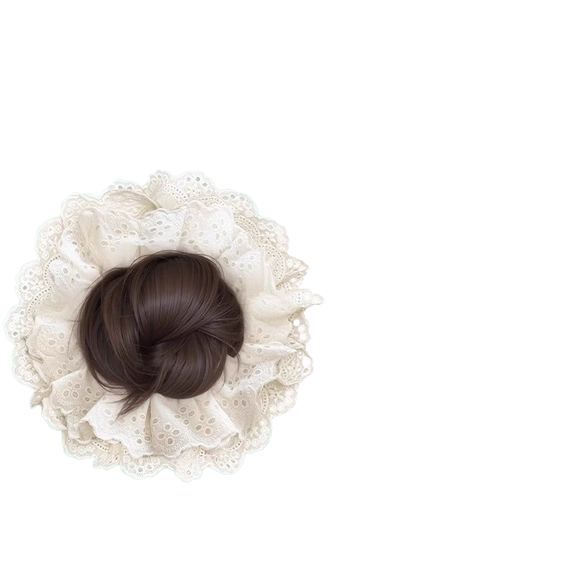 Lace Hair Bun for Women