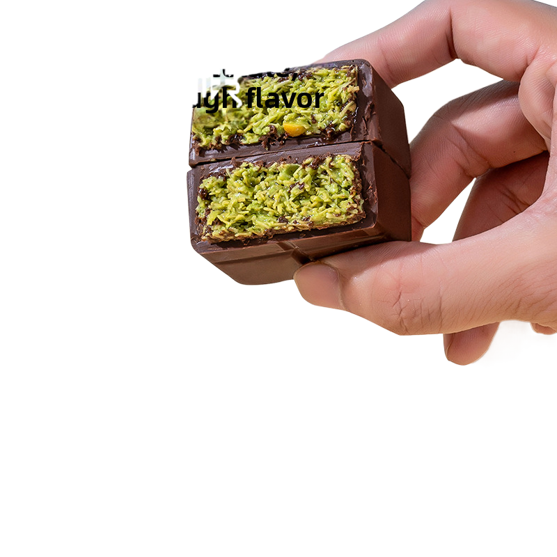 Dubai Style Pistachio Chocolate Filled Silk Crisp