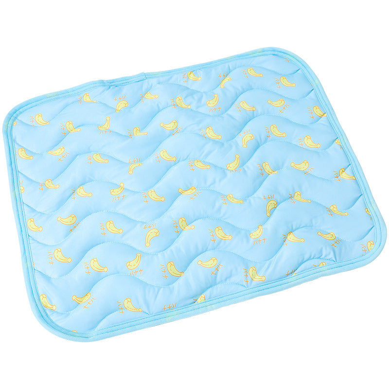 Summer Cooling Ice Silk Pet Pad for Cats and Dogs