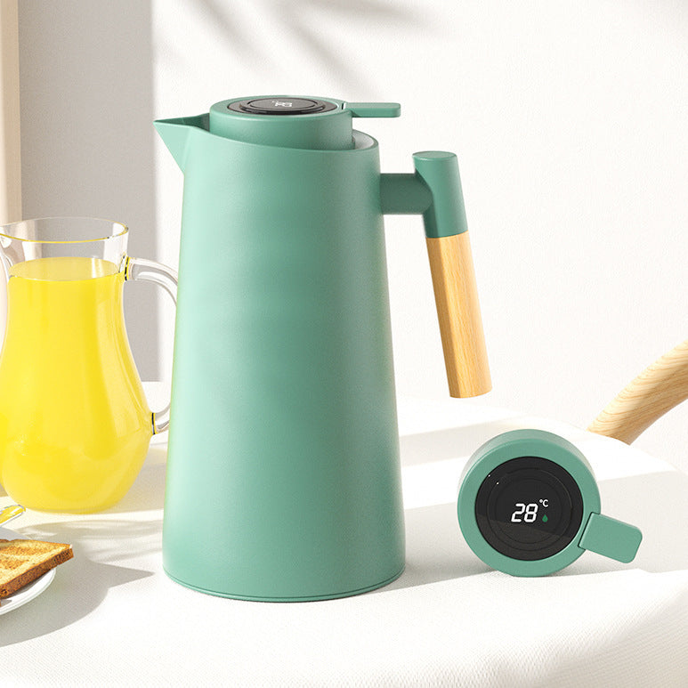 Coffee Pot with a Flask & Temp Control Lid