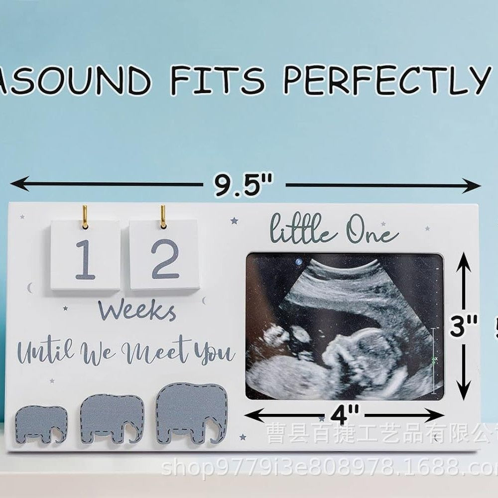 Ultrasonic Photo Frame Ornament - Pregnancy Gift