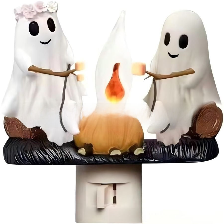 Ghost Campfire Flickering LED Night Light