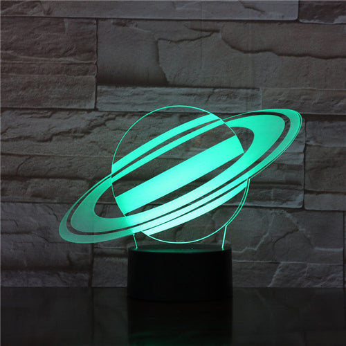 Cosmic system 3D mini glow touch hue shift desk light