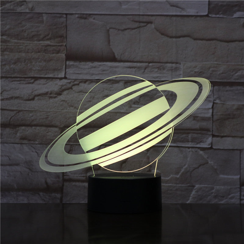 Cosmic system 3D mini glow touch hue shift desk light