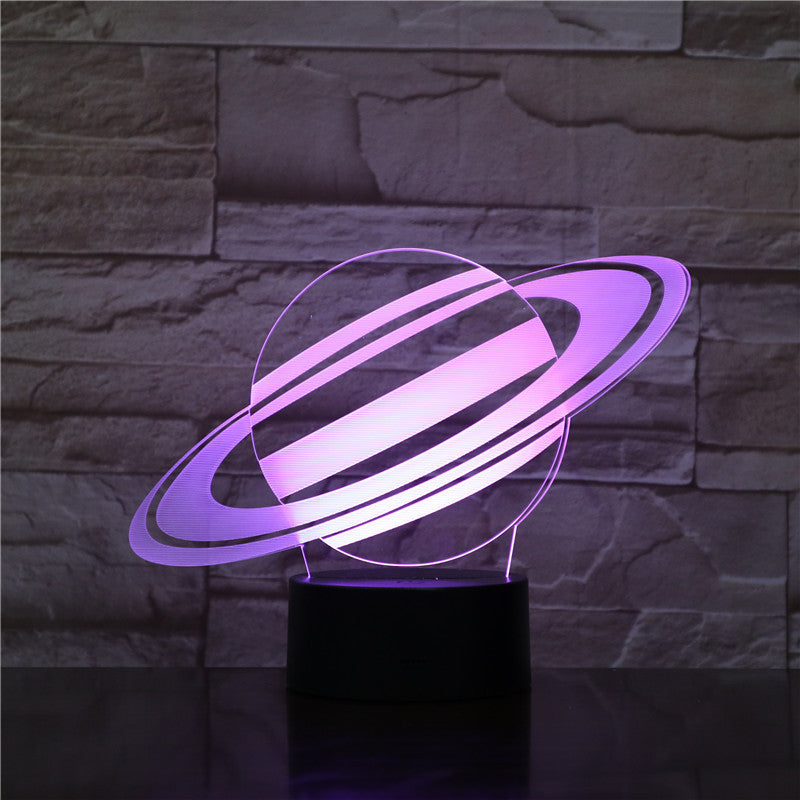 Cosmic system 3D mini glow touch hue shift desk light