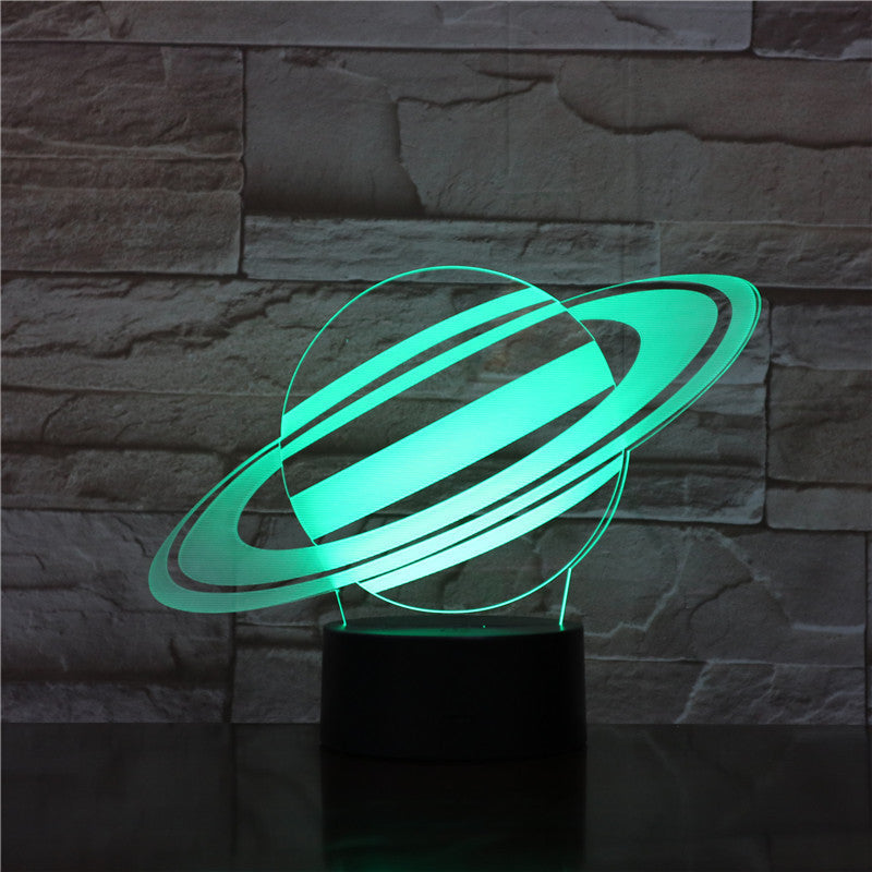 Cosmic system 3D mini glow touch hue shift desk light