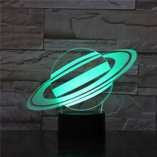 Cosmic system 3D mini glow touch hue shift desk light