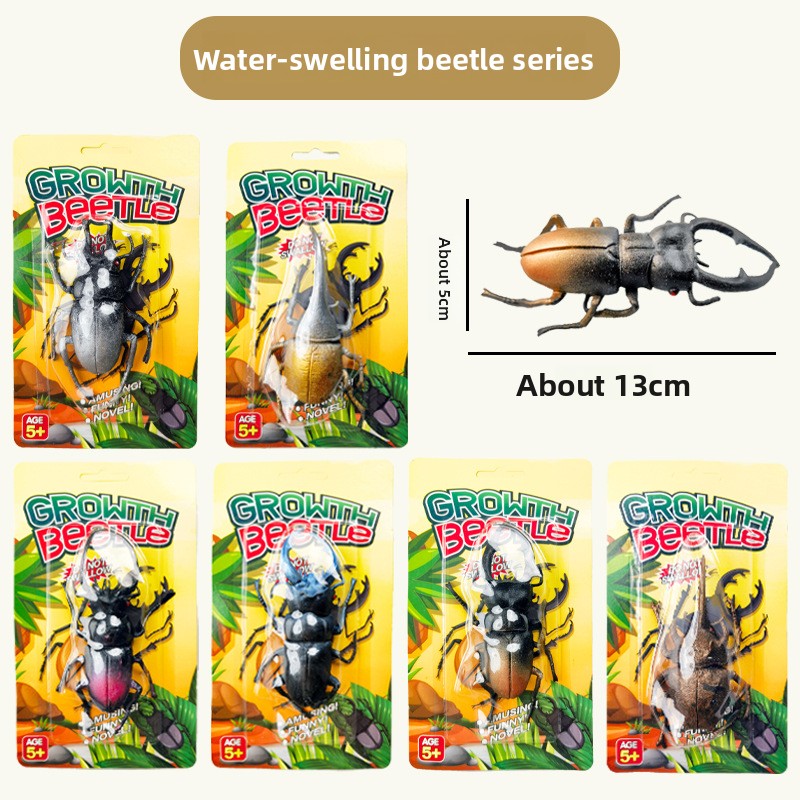 Water-Activated Expanding Dinosaur and Marine Animal Toys